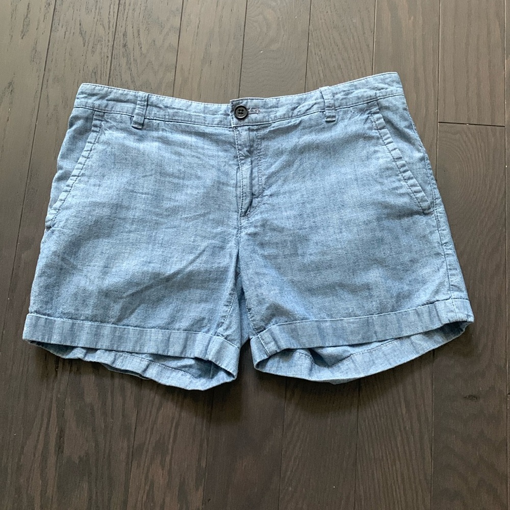 Banana Republic City Chino Light Jean Shorts